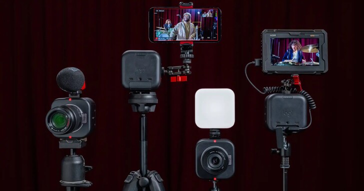 Customised rigs made possible by multiple mounting points (Image Source: Logitech)