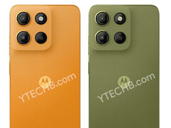 The Moto G05 and Moto G15 will be Motorola's first smartphones to launch with Android 15. (Image source: Ytechb)
