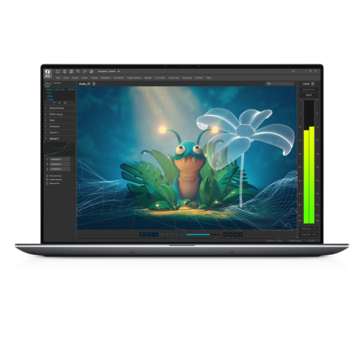 Dell Precision 5570 screen (image via Dell)