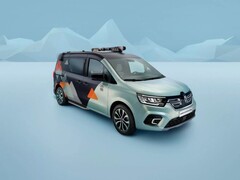 The Renault Hippie Caviar Motel concept campervan has been teased. (Image source: Renault)