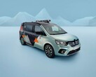 The Renault Hippie Caviar Motel concept campervan has been teased. (Image source: Renault)