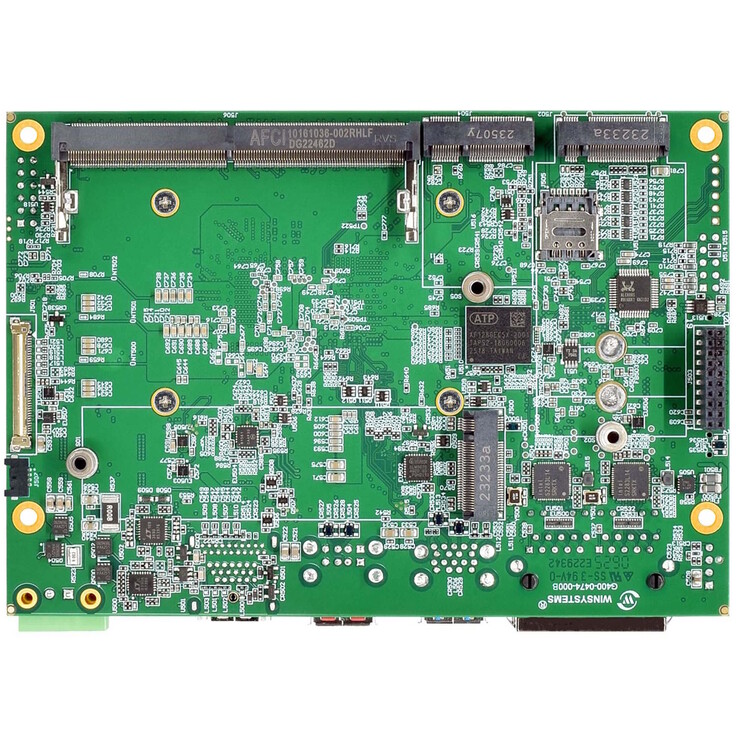 There is also a slot for SIM cards, and a cellular modem can be retrofitted.