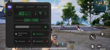 PUBG Mobile: Ultra HDR, 40 fps avg.