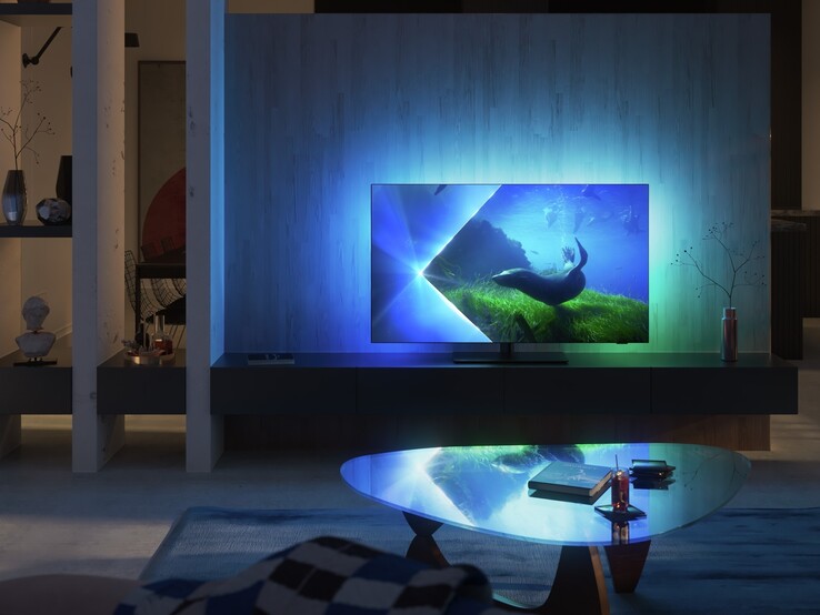 The 2023 Philips OLED808 TV. (Image source: TP Vision)