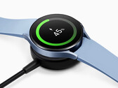 The Galaxy Watch5 series cannot reach 45% charge in 30 minutes, despite Samsung's claims. (Image source: Samsung)