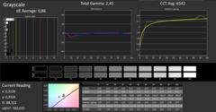 CalMAN: Grayscale - calibrated