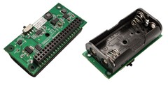 Raspberry Pi: New accessories bring battery operation or more security to the developer board. (Image source: Gumstix store)