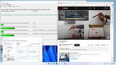 Extreme latency when opening multiple browser tabs and playing 4K videos