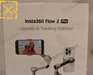 Quite a few details about the Insta360 Flow 2 Pro can be gleaned from its leaked packaging. (Image source: @Quadro_News)