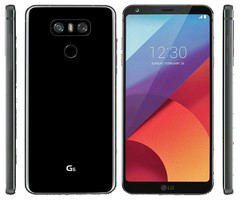 An artistic rendering of the LG G6, one of the Galaxy S8&#039;s major competitors. (Source: Forbes)