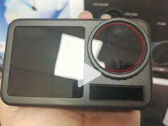 An alleged look at the Osmo Action 6&#039;s shell. (Image source: via Mauro Tandoi)