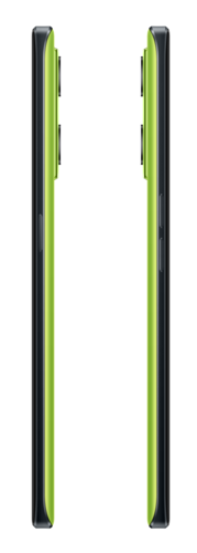Realme GT Neo 2 5G - Neo Green - Sides. (Image Source: Realme)
