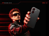 The Xiaomi Redmi Turbo 5 in its black colourway.