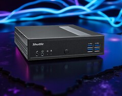 The Shuttle XPC DL40N is a new fanless mini PC with Intel Twin Lake processors. (Image source: Shuttle)