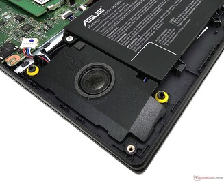 The VivoBook 15X has bottom-firing stereo speakers