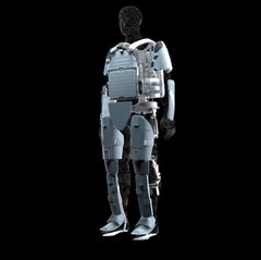 The ExoM armored exoskeleton from Mehler Protection provides full body protection up to VPAM 8. (Source: Mehler Protection)