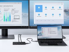 The Anker 364 USB-C Hub supports dual 4K displays. (Image source: Anker)