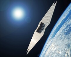 AST SpaceMobile&#039;s BlueWalker 3 test satellite (Source: Business Wire)