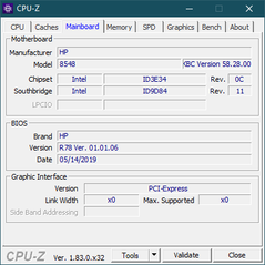 CPU-Z Mainboard