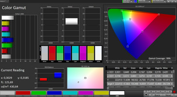 CalMAN: Color Space – sRGB target color space