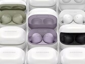 The Galaxy Buds 2 will be available in four colours. (Image source: WalkingCat)