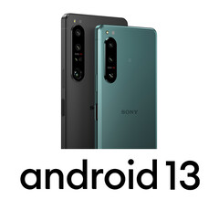 Sony will start rolling out Android 13 to its most recent flagship smartphones. (Image source: Sony)