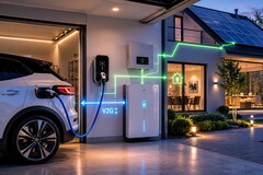 Modern EVs can also act as bidirectional power storage systems, feeding energy into a single-family home