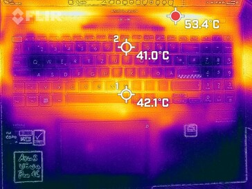 Thermal imaging - top, under load