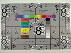 Photo taken of reference card