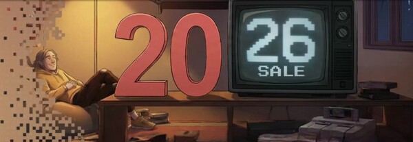 Banner for GOG New Year Sale is shown (Image source: GOG with edits)