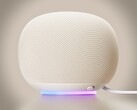 The Google Home speaker is available in four colors, including "Porcelain."