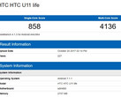 HTC U11 Life details (Source: Geekbench Browser)