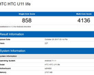 HTC U11 Life details (Source: Geekbench Browser)