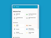 Home Assistant 2026.1 brings changes for the Home dashboard on mobile (pictured). (Image source: Home Assistant, edited) 