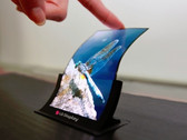 LG Display plastic flexible OLED