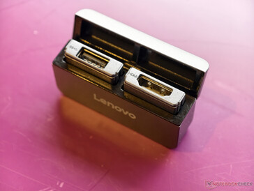 Modular ports of the ThinkBook modular AI PC concept