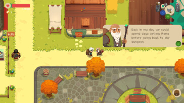 Pictured: A gameplay screenshot from Moonlighter.