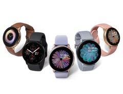 The Galaxy Watch Active 2 is one of two Samsung smartwatches to receive new features this month. (Image source: Samsung)