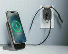 The new Nomad 65W fast charging brick has a wireless charging pad on top (Image source: Nomad)