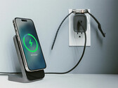 The new Nomad 65W fast charging brick has a wireless charging pad on top (Image source: Nomad)
