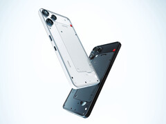 The Phone (3a) Lite stays true to Nothing's aesthetic with black or white transparent designs. (Image source: Nothing)