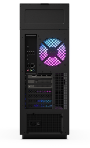 HP Omen Max 45L: Rear I/O. (Image Source: HP)