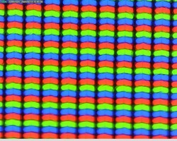 Slightly grainy subpixels