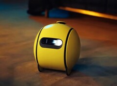 Samsung Ballie is both a mobile security camera and a projector.