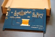 Three ports are visible, and our model does not support touch input
