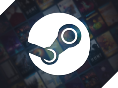 Multiple well-known mods on Steam's Workshop community are flagged with takedown notices. Pictured - the Steam logo. (Image source: Steam - Edited)