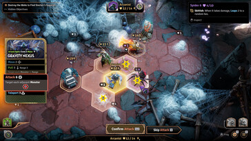 Pictured: A gameplay screenshot from Sunderfolk.