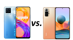 In test: Redmi Note 10 Pro vs. realme 8 Pro. Test devices provided by Xiaomi Germany and realme Germany