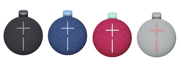 Multiple Ultimate Ears Miniroll speakers can be connected together. (Image source: Ultimate Ears)