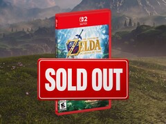 Zelda: Ocarina of Time textured foil cover shown with sold out sign